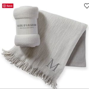 NWT Mark & Graham Throw Blanket